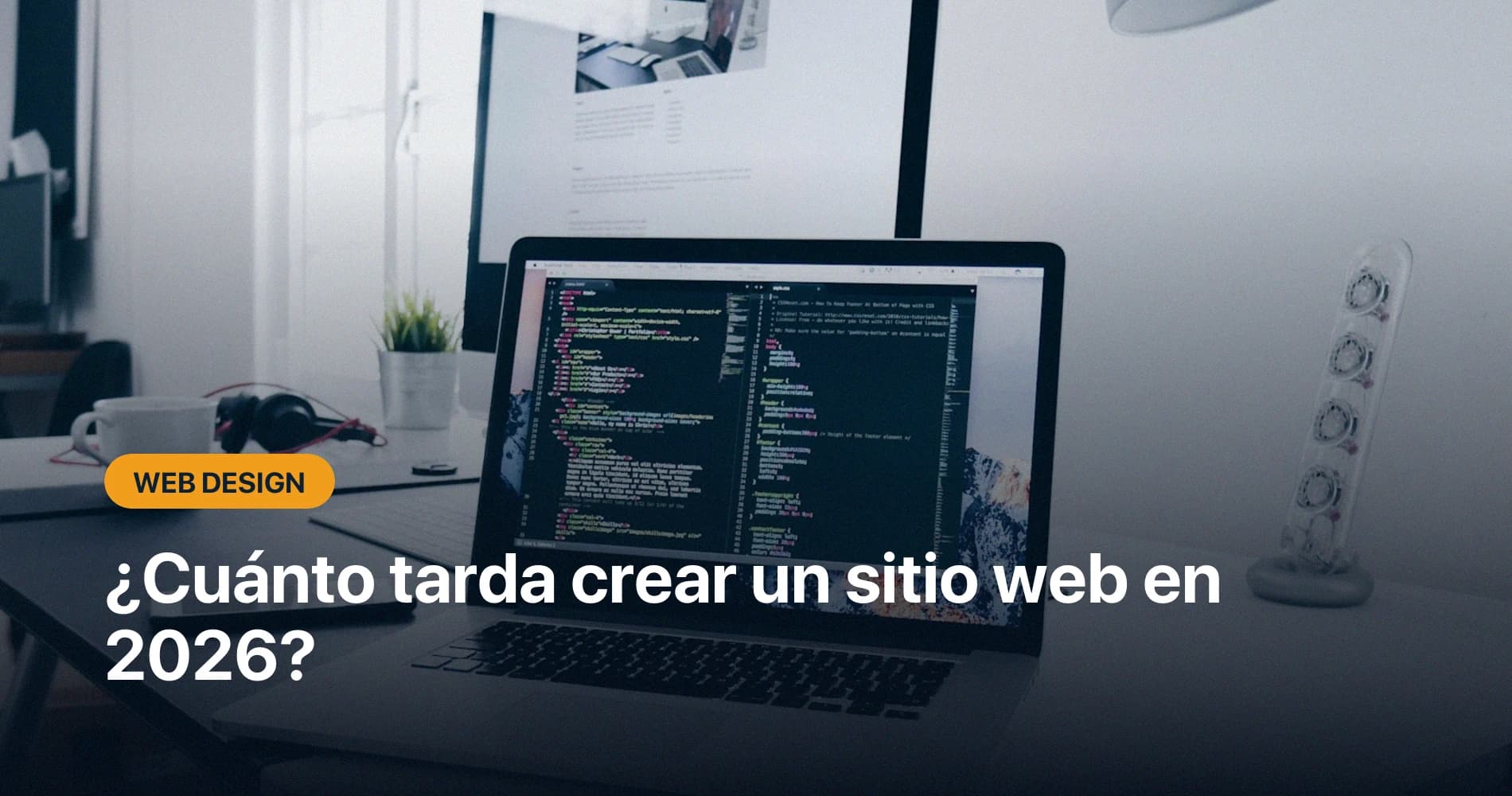 ¿Cuánto tarda crear un sitio web en 2026?