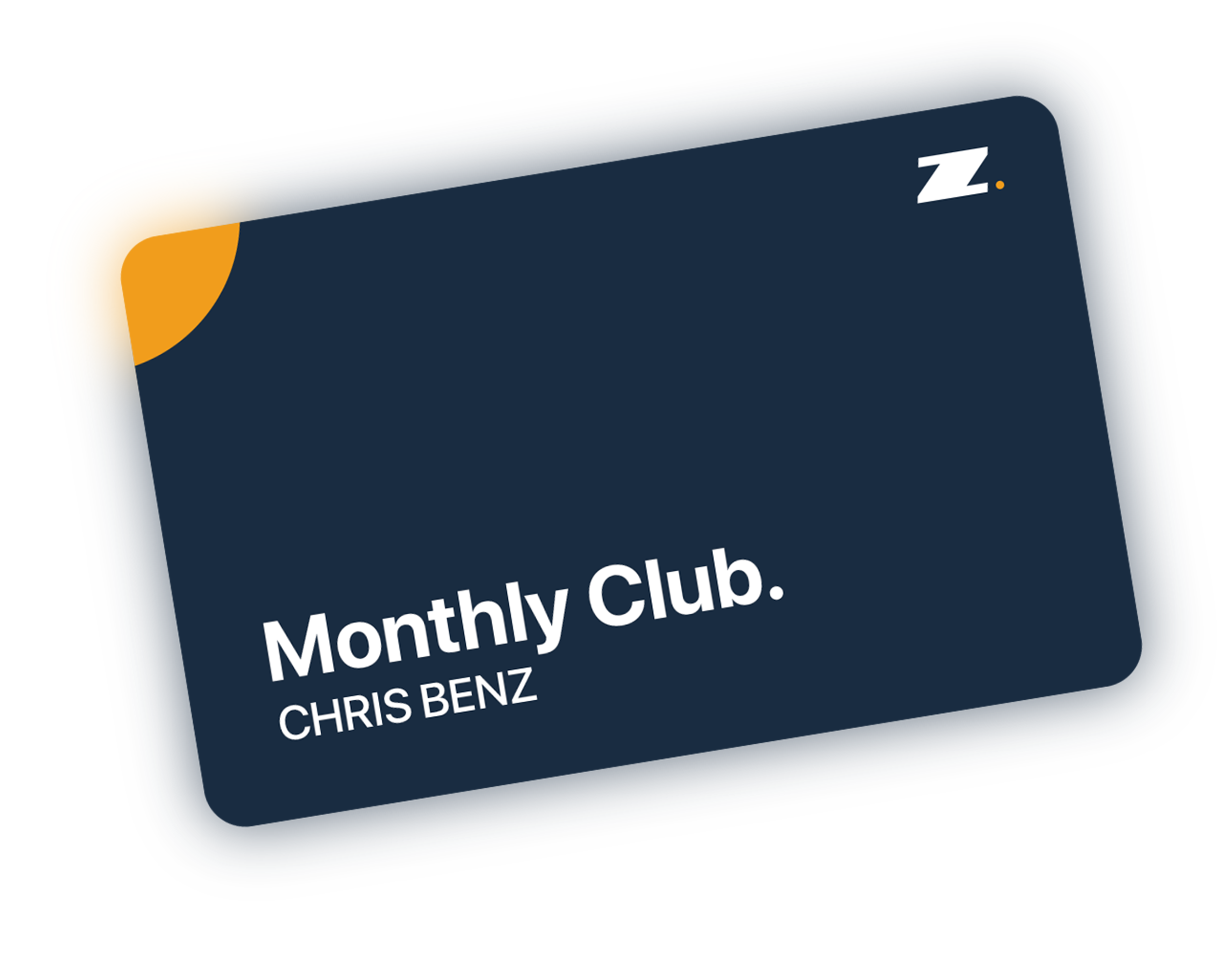 Monthly Club Card